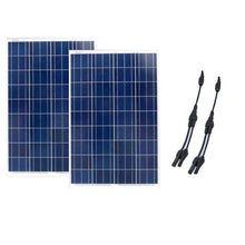 Load image into Gallery viewer, Solar Panel 12v 100w Polycrystalline 2Pcs Panneau Solaire Portable 24v 200w Battery Charger Boats Yachts Marine Caravan Car Camp