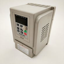 Load image into Gallery viewer, VFD 2.2KW new inverter CNC Spindle motor speed control 220V 1.5KW/2.2KW/4KW 220v  1P input 3P OUT  frequency inverter for motor