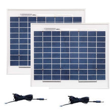 Load image into Gallery viewer, 10W 12v Solar Panel 2Pcs Panneaux Solaire 20W Solar Home System Solar Charger Caravana Camping Car Caravane