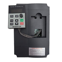 Load image into Gallery viewer, VFD 1.5kKW/2.2KW/4KW inverter XSY-AT1 Frequency Converter  single phase 220v Input three-phases Output motor speed controller