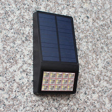 Load image into Gallery viewer, 2x LED Solar Light 2835 SMD 15 LED Solar Powered Wall Mount Night Lamp Waterproof lampe solaire for Outdoor Lighting Garden