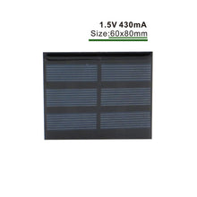 Load image into Gallery viewer, Mini 1V 1.5V 2V 3V 3.5V 4V Solar Panel Solar Power Panel System DIY Battery Cell Charger Module Portable Panneau Solaire Energy
