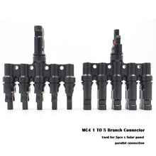 Load image into Gallery viewer, MC4 Connector MC4 Branch Solar Panel Connector 30A 1000V for PV cable 2.5/4/6mm solar Module connect Spanner Crimping tool