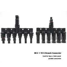 Load image into Gallery viewer, MC4 Connector MC4 Branch Solar Panel Connector 30A 1000V for PV cable 2.5/4/6mm solar Module connect Spanner Crimping tool